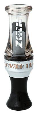Zink Calls Power Hen Polycarbonate Duck Call - Smoke 81377-1274397