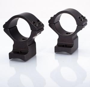 Talley 30mm Barrett Fieldcraft Mounting Rings, Magnum, Black Anodize, Medium, 740767 740767