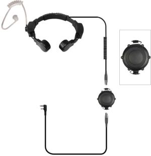 Code Red Assault-mod Waterproof Tactical Throat Mic Headset - CRD24129