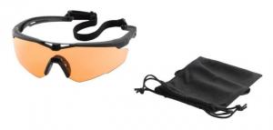 Revision Stingerhawk Eyewear Basic Kit, Vermillion Lens, Black Frame, Regular, 4-0152-0007
