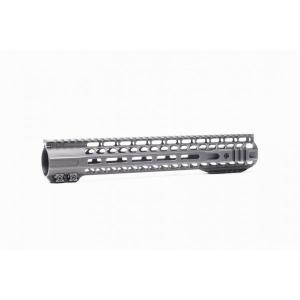 SLR 13.5 inch SOLO M-LOK .308 Low Profile Handguard, Black, 308L-SOLO13.5ML