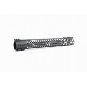 SLR 14.87 inch HELIX M-LOK 5.56 Handguard, Black, HELIX14.87ML HELIX1487ML