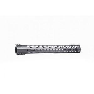 SLR 16.5 inch ION Hybrid M-LOK 5.56 Handguard, Black, ION16.5ML-HYB