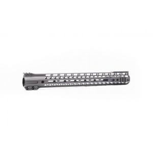 SLR 16 inch SOLO Hybrid M-LOK 5.56 Handguard, Black, SOLO16ML-HYB