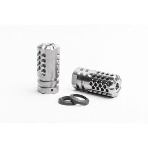 SLR Synergy Mini Compensator 5.56, 1/2x28 Thread, Titanium, MD-556-MINICOMP-TI