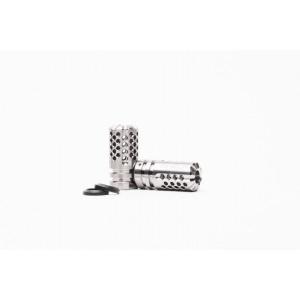 SLR Synergy 9mm Mini Compensator, 1/2x36 Thread, Titanium, MD-9MM-36-MINICOMP-TI 810646035065