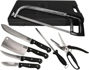 Weston Products Game Processing Knife Set, 10 Piece, Black, 83-7001-W
