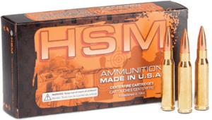 HSM Ammunition .303 British 174 Grain HPBT MATCH Rifle Ammo, 20RD BOX, HSM-303BRIT-3-N HSM303BRIT3N