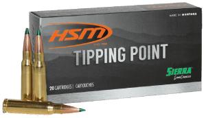 HSM Ammunition TP 300WIN 165 SGK, 20 Rounds/Box 810742027025