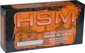 HSM Ammunition .300AAC Blackout 155 Grain Palma Jacketed Hollow Point BTHP Centerfire Rifle Ammunition, 20 Rounds, 300BLK-12-N 300BLK12N