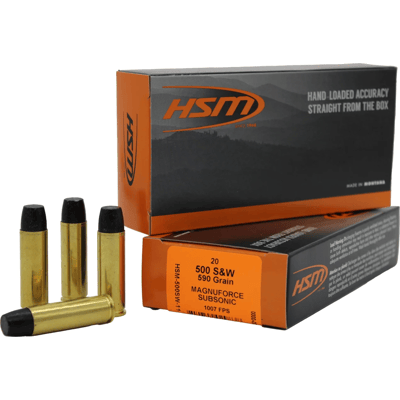 HSM SUBSONIC 500SW HITEK 590GR HCFN 20/25 