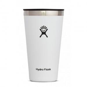 Hydro Flask 16 oz Tumbler, White, T16110