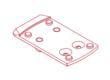 ZRO Delta Modulus Mounting Plate for Shield RMSC / JPoint 7009-0023-4121