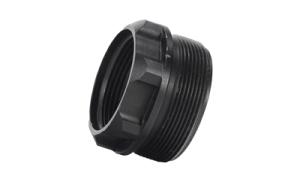 Primary Weapons Systems, BDE PUB-A, Suppressor Mount, Fits HUB Compatible Suppressors, Black 