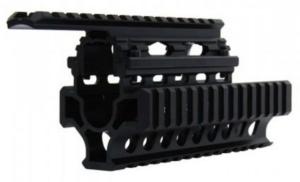 Tacfire Ak/Romanian & Variants Tactical Quad Rail, Black HGAK-1
