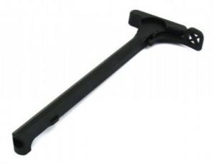 Tacfire AR15/.556 Mil-Spec Charging Handle Aluminum w/Extended Steel Latch, Black MAR092-S 811261023994