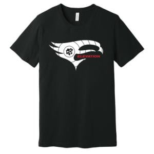 Elevation Target Tee Black Medium 1601254