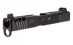 ZEV Technologies Spartan Absolute Co-witness RMR Cut w/Cover, For Gen 4 Glock 19, Black Finish, Complete Slide, Includes Sights, RMR Cover Plate And Zev Upper Parts Kit SLD.KIT-Z19-4G-SPART-RMR-CW.ABS-DLC