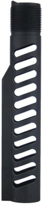 JE Machine Tech DPMS Platform MIL-SPEC Skeletonized Buffer Tube, Slot Pattern, Black, PS-BTM2