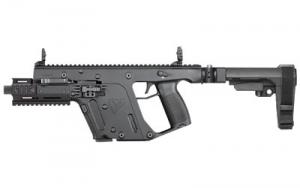 KRISS USA, Inc VECTOR SDP SB Enhanced, Black, 45ACP, 6.5'' Threaded Barrel, KRISS Recoil Mitigation System, DEFIANCE Front and RearFolding Sights, SB Tactical SBA3 Collapsible Brace, KRISS Folding Adapter, 3 Lug Adapter, Mini Handguard, Short Rail Section
