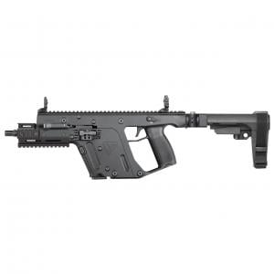 KRISS USA, Inc VECTOR SDP SB Enhanced, Black, 40S&W, 6.5'' Threaded Barrel, KRISS Recoil Mitigation System, DEFIANCE Front and RearFolding Sights, SB Tactical SBA3 Collapsible Brace, KRISS Folding Adapter, 3 Lug Adapter, Mini Handguard, Short Rail Section