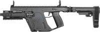 KRISS USA, Inc VECTOR SDP SB Enhanced, Black, 10MM, 6.5'' Threaded Barrel, KRISS Recoil Mitigation System, DEFIANCE Front and RearFolding Sights, SB Tactical SBA3 Collapsible Brace, KRISS Folding Adapter, 3 Lug Adapter, Mini Handguard, Short Rail Section,