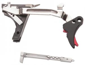 Zev Technologies Adjustable Fulcrum Ultimate Trigger Kit Black / Red for Glock Gen1-3 9mm 811745021904