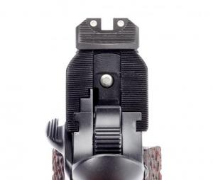 Wilson Combat Battlesight, Square Notch, Serrated Blade, Tritium, 598SQ 811826024060