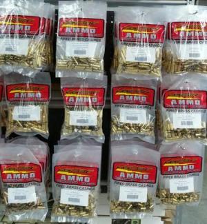 Lightning Ammo Reman. Cleaned & Polished Brass 38 Spl 100 Qty Bag 