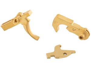Luth-AR Titanium Nitride AR15 Trigger Hammer Disconnector Gold LRPK-THD-TiN