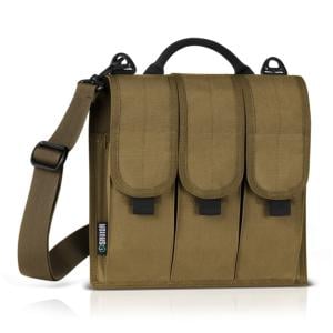 Savior Equipment 6 Slot Rifle Magazine Pouch, Dark FDE, MP-RS-X6-ST-TN MPRSX6STTN