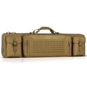 Savior Equipment Urban Warfare Double Rifle Case, 55in, Dark FDE, RB-5512DG-VER2-TN RB5512DGVER2TN