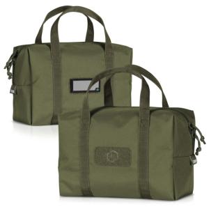 Savior Equipment Mini Hauler Duffle Bag, 2 Pack, OD Green, 12.25x8.5x6in, SP-DUFMINI-2P-OG