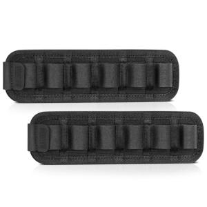 Savior Equipment Shotgun Shell Cards - 6 Rounds, Black, 2.25in x 8.25in, Black, 2.25in x 8.25in, MP-TNS-12G-SIX MPTNS12GSIX