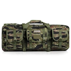 Savior Equipment American Classic Shorty 32" Double Rifle Case-Tiger Stripe 