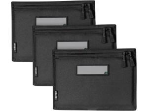 Savior Equipment Pistol Sleeve 3pk Polyester Black - 706092 HC-RA3GUN-SPARE-3PC-BK