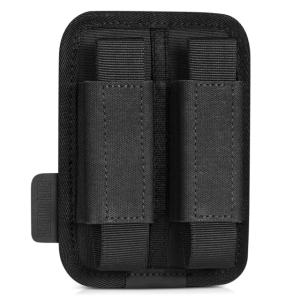 Savior Equipment Double Pistol Mag Holder, Black, MP-TNS-PISX2-BK MPTNSPISX2BK
