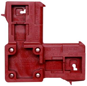 Midwest Industries AK Lower Receiver Block, Black, MI-AKLRB