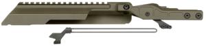 Midwest Industries AK Alpha Series Railed Top Cover, ODG, MI-AK-ALPHA-RTC-ODG