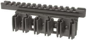 Midwest Industries Optic Rail Shell Holder, Marlin & Henry 30-30 and the 45-70 rifles, 6 in, Black, MI-ORSH-1895X5 MIORSH1895X5