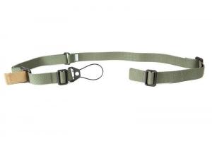 Blue Force Gear Vickers Ak Sling, Standard, Nylon Adjustor., Uwl-Pb Molded Attached To Front End, OD Green K-SP-0046-OD 812114022461