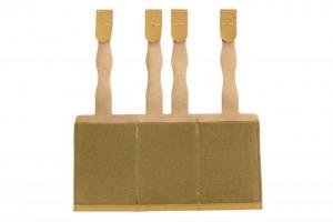 Blue Force Gear Ten-Speed Triple Sr25 Mag Pouch, Coyote Brown HW-TSP-SR25-3-CB HWTSPSR253CB