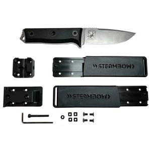 Steambow AR-Series K1 Knife-light Stonewashed Finish Fixed Blade 0000622