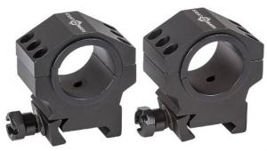 SightMark Medium Height Tactical Mounting Picatinny Rings, 30mm/1inch, Black SM34006