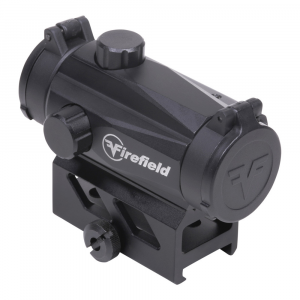 Firefield Impulse 1x22 Compact Red Dot Sight Circle Dot Reticle Unlimited Eye Relief CR2032 Battery Integral Weaver-Style Mount Matte Black Finish FF26028 812495023958