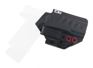 FDO Industries The Uninfringed IWB Kydex Holster for Polymer 80 PF940C, Black, 2307