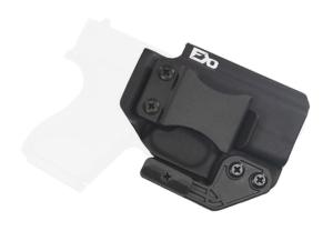 FDO Industries The Paladin IWB Kydex Holster for Glock 43/X/MOS w/ claw and Optic Cut, Black, 2642