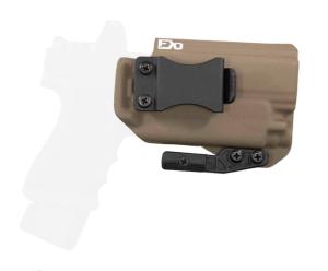FDO Industries The Pyre Lightbearing IWB Kydex Holster for Glock 17/22/31 w/Olight PL-Mini 2 w/claw and Optic cut, Flat Dark Earth, 3212