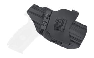 Concealment Express OWB KYDEX Paddle Holster, FNH 509 Compact, Left Hand, Carbon Fiber Black, FNS-FN509CMP-CF-LH-OWBPDL