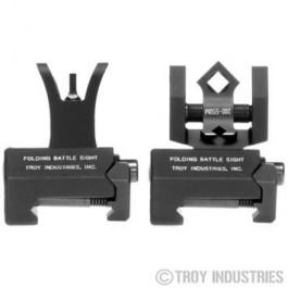 Troy Micro Tritium M4 Front & DOA Rear Folding Sight Set 812699014653